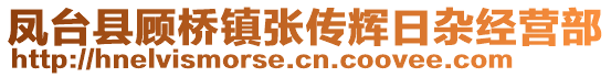 鳳臺(tái)縣顧橋鎮(zhèn)張傳輝日雜經(jīng)營(yíng)部