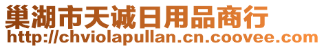 巢湖市天誠日用品商行