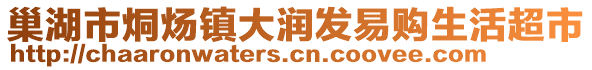 巢湖市烔煬鎮(zhèn)大潤(rùn)發(fā)易購(gòu)生活超市