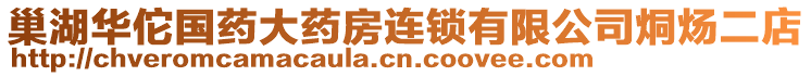 巢湖華佗國藥大藥房連鎖有限公司烔煬二店