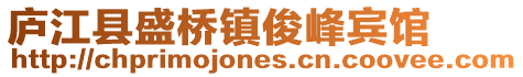 廬江縣盛橋鎮俊峰賓館