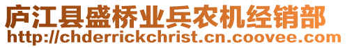 廬江縣盛橋業(yè)兵農(nóng)機(jī)經(jīng)銷(xiāo)部