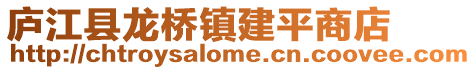 廬江縣龍橋鎮建平商店