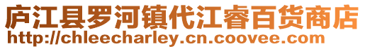 廬江縣羅河鎮代江睿百貨商店