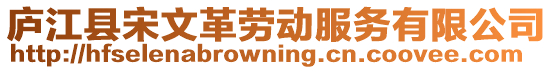 廬江縣宋文革勞動(dòng)服務(wù)有限公司