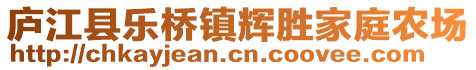 廬江縣樂橋鎮(zhèn)輝勝家庭農(nóng)場