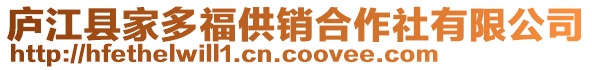 廬江縣家多福供銷(xiāo)合作社有限公司