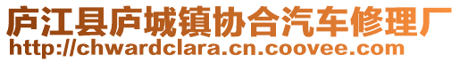廬江縣廬城鎮協合汽車修理廠