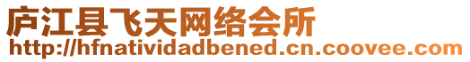 廬江縣飛天網(wǎng)絡(luò)會(huì)所