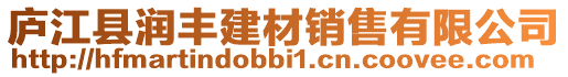 廬江縣潤豐建材銷售有限公司