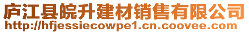 廬江縣皖升建材銷售有限公司