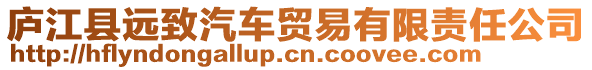 廬江縣遠致汽車貿易有限責任公司