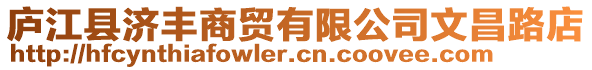 廬江縣濟豐商貿有限公司文昌路店