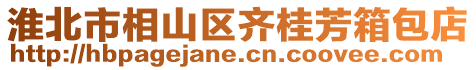 淮北市相山區(qū)齊桂芳箱包店