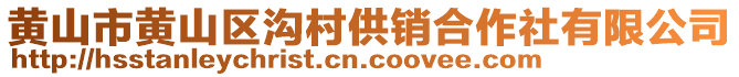 黃山市黃山區(qū)溝村供銷合作社有限公司