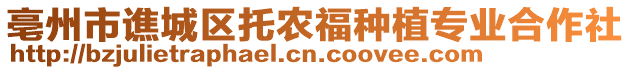 亳州市譙城區(qū)托農(nóng)福種植專業(yè)合作社