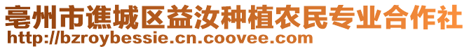 亳州市譙城區(qū)益汝種植農(nóng)民專業(yè)合作社