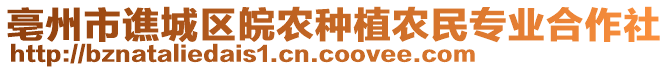 亳州市譙城區(qū)皖農(nóng)種植農(nóng)民專業(yè)合作社