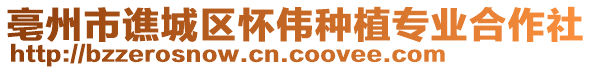 亳州市譙城區懷偉種植專業合作社