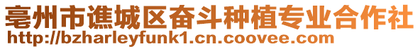 亳州市譙城區(qū)奮斗種植專業(yè)合作社