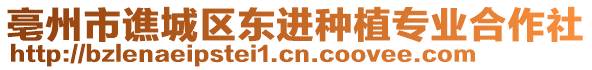 亳州市譙城區(qū)東進種植專業(yè)合作社