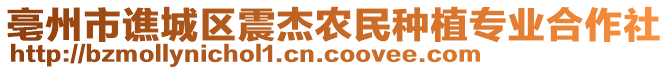 亳州市譙城區(qū)震杰農(nóng)民種植專業(yè)合作社
