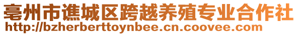 亳州市譙城區(qū)跨越養(yǎng)殖專業(yè)合作社