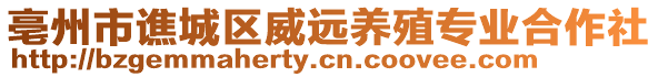 亳州市譙城區威遠養殖專業合作社