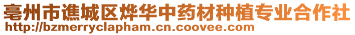 亳州市譙城區燁華中藥材種植專業合作社