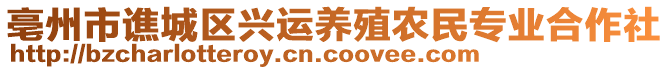 亳州市譙城區(qū)興運(yùn)養(yǎng)殖農(nóng)民專業(yè)合作社