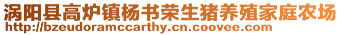 渦陽縣高爐鎮(zhèn)楊書榮生豬養(yǎng)殖家庭農(nóng)場(chǎng)