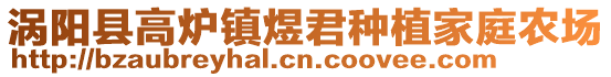 渦陽縣高爐鎮煜君種植家庭農場