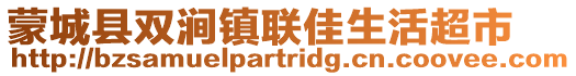 蒙城縣雙澗鎮聯佳生活超市