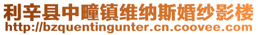 利辛縣中疃鎮(zhèn)維納斯婚紗影樓