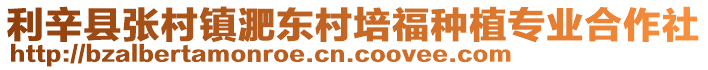 利辛縣張村鎮淝東村培福種植專業合作社