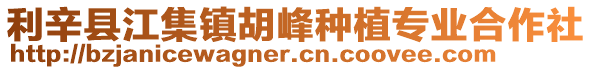 利辛縣江集鎮胡峰種植專業合作社