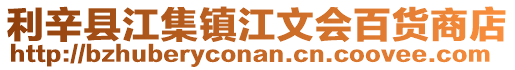 利辛縣江集鎮江文會百貨商店