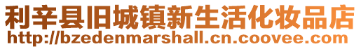 利辛縣舊城鎮新生活化妝品店