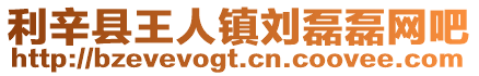 利辛縣王人鎮劉磊磊網吧