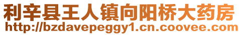利辛縣王人鎮向陽橋大藥房