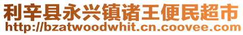 利辛縣永興鎮諸王便民超市