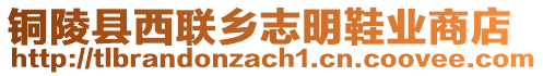 銅陵縣西聯(lián)鄉(xiāng)志明鞋業(yè)商店