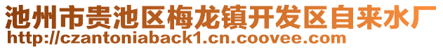 池州市貴池區(qū)梅龍鎮(zhèn)開發(fā)區(qū)自來水廠