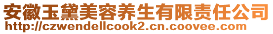 安徽玉黛美容養(yǎng)生有限責任公司