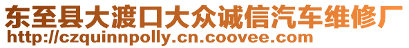 東至縣大渡口大眾誠(chéng)信汽車(chē)維修廠