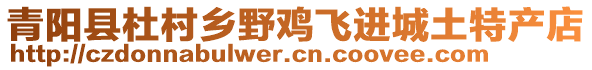 青陽(yáng)縣杜村鄉(xiāng)野雞飛進(jìn)城土特產(chǎn)店