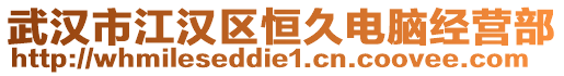 武漢市江漢區(qū)恒久電腦經(jīng)營(yíng)部