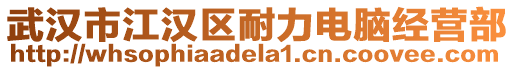 武漢市江漢區(qū)耐力電腦經(jīng)營部