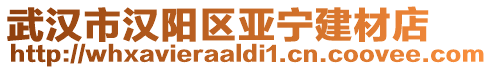 武漢市漢陽區(qū)亞寧建材店