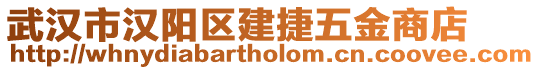 武汉市汉阳区建捷五金商店